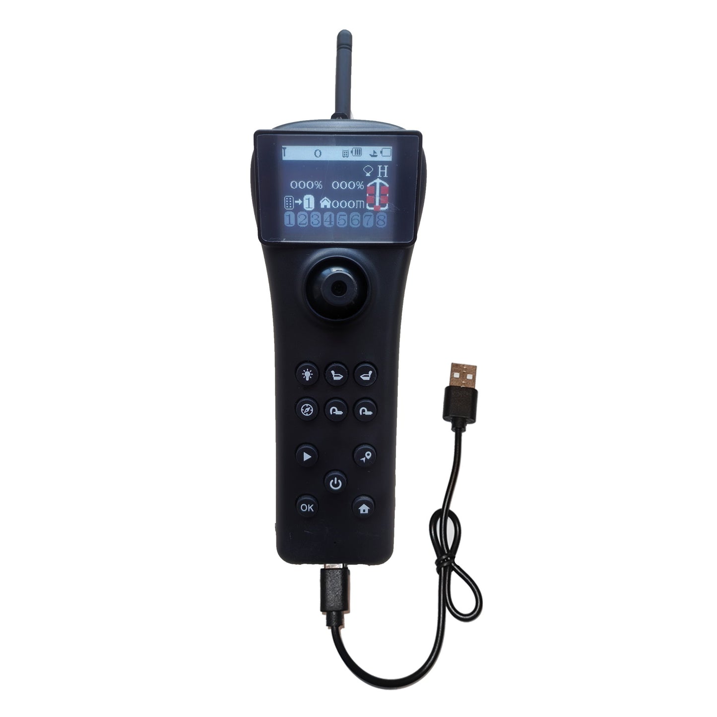 Cresea Products 2.4Ghz Remote Controller for S70S80(V1612V-GPS) Fishing Bait Boat