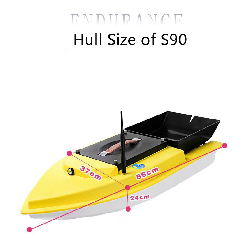 S90 12V Super Speed Surf Fishing Bait Boat with GPS Auto Return And Hook Release