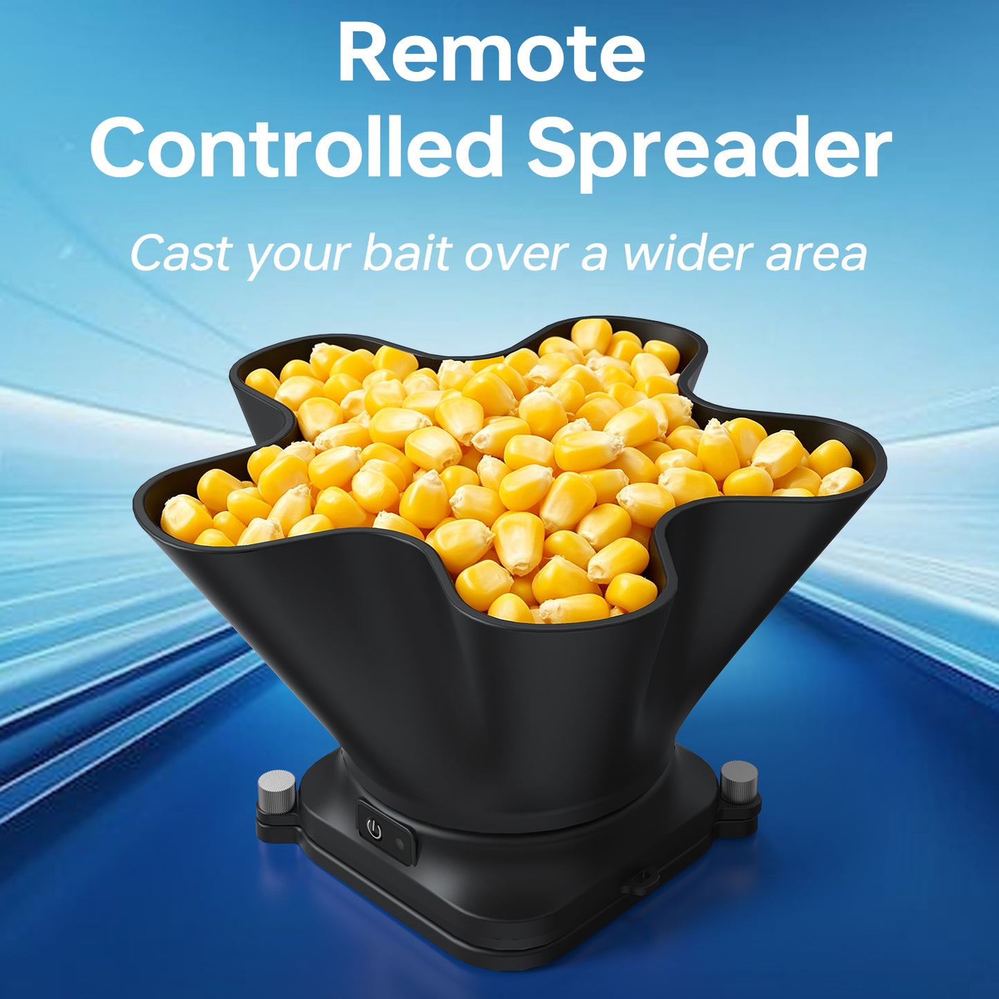 360 Degree Rechargeable Rotatable RC Bait Spreader for Fishing Bait Boats