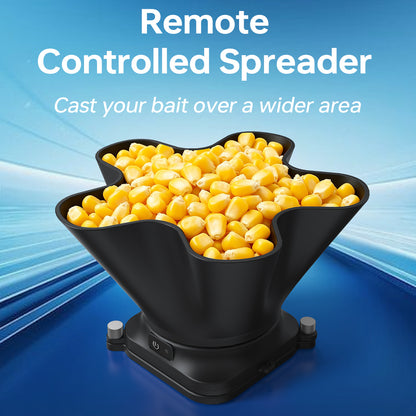 360 Degree Rechargeable Rotatable RC Bait Spreader for Fishing Bait Boats