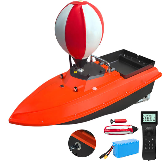 US Stock D80B High Speed RC Fishing Bait Boat for Ocean Lake Fishing with GPS, 500M Range, 4.5KG Load, Cruise Control