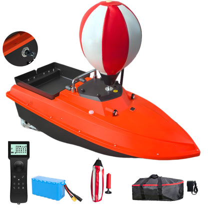D80B High Speed RC Fishing Bait Boat for Ocean Lake Fishing with GPS, 500M Range, 4.5KG Load, Cruise Control