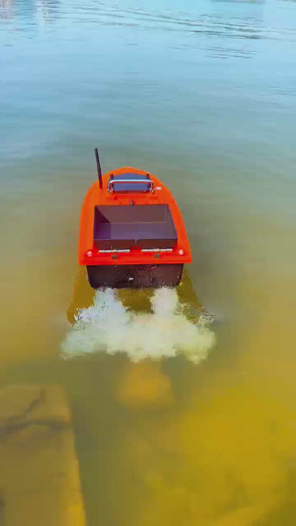 US Stock D80B High Speed RC Fishing Bait Boat for Ocean Lake Fishing with GPS, 500M Range, 4.5KG Load, Cruise Control