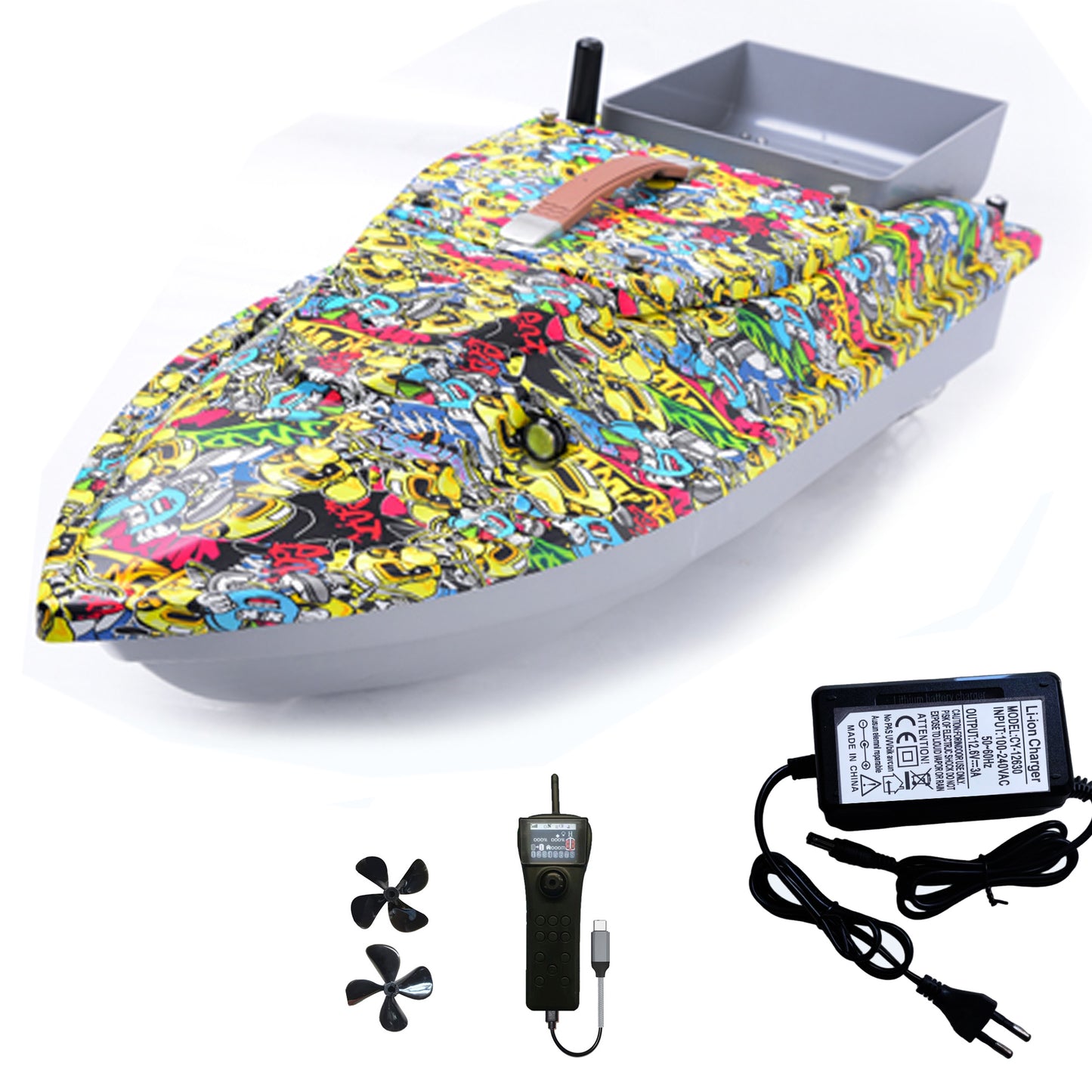 S85 Brushless Motor Super Speed RC Fishing Bait Boat with GPS for Surf Fishing